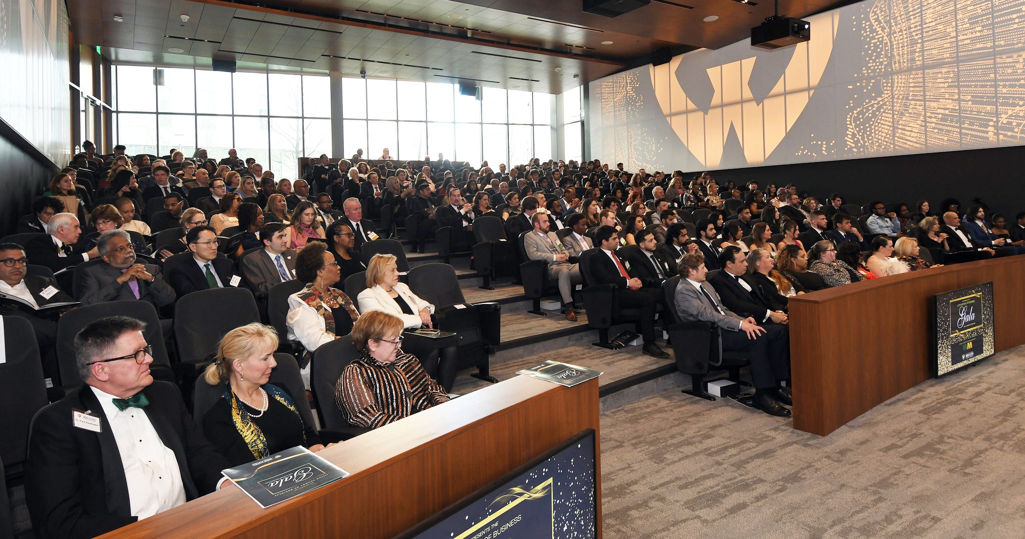 Photo of Ilitch School Gala and Awards event featuring 25 under 25 awardees